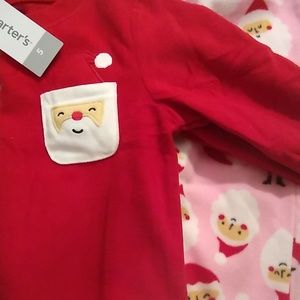 Carter's size 5T Christmas fleece pajamas